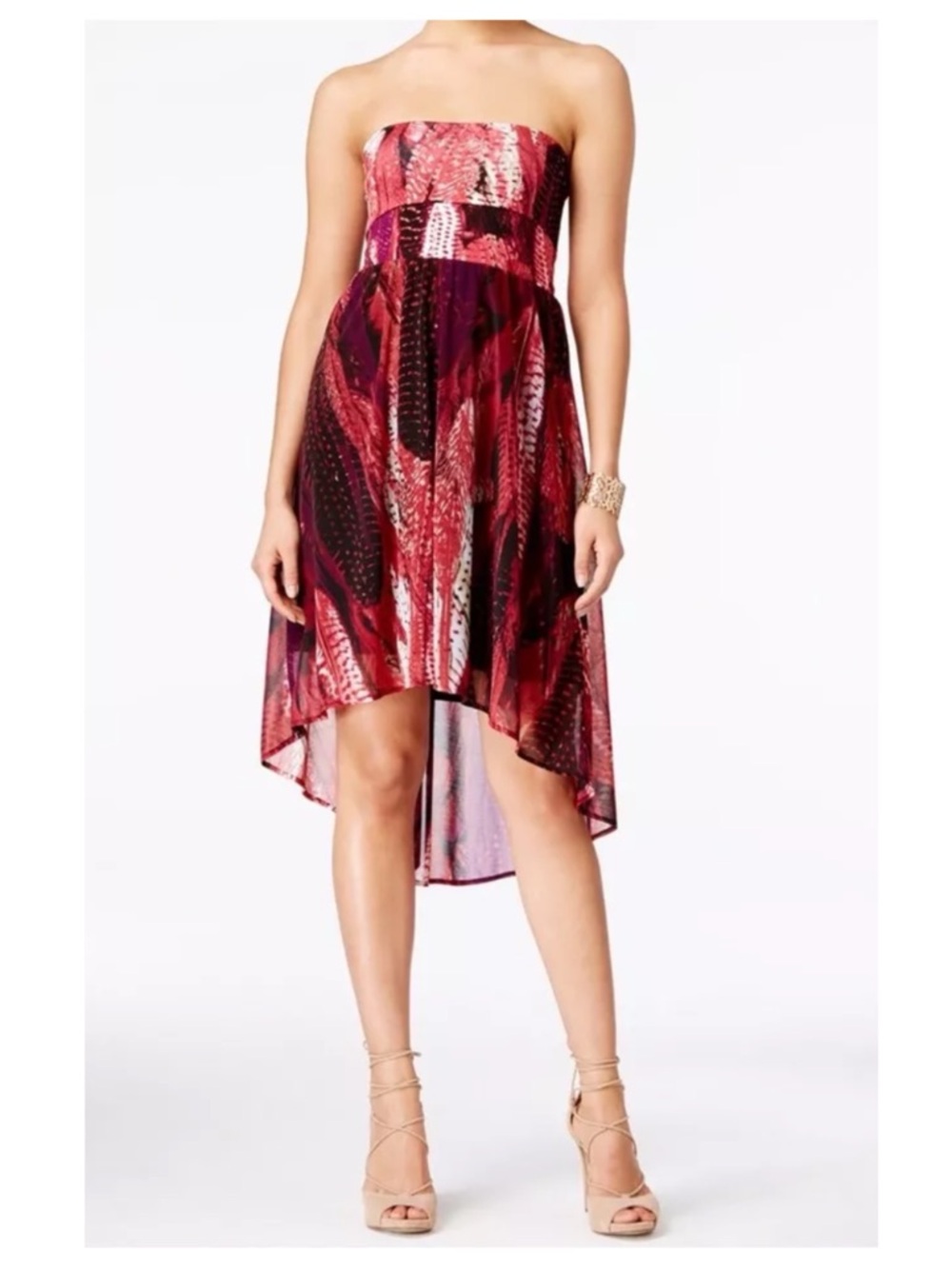 INC High-Low Convertible Dress